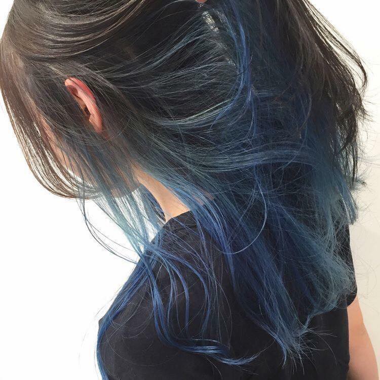 thuốc nhuộm tóc màu xanh dương | Shopee Việt Nam