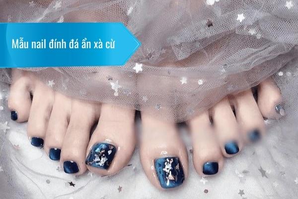 101 mẫu nail chân đính đá sang trọng dẫn đầu xu hướng nail 2022  IVY moda