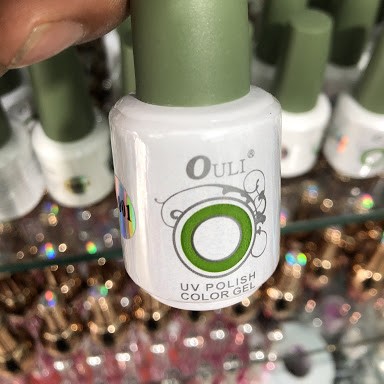Sơn móng tay thạch thương hiệu Olu