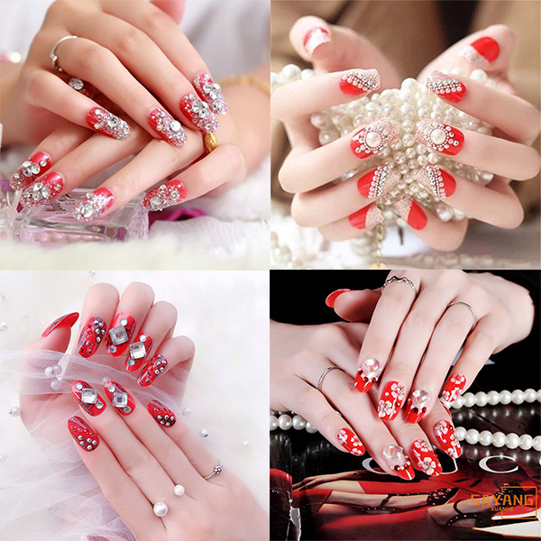 10 mẫu nail cô dâu đẹp đơn giản nhẹ nhàng hiện đại và sang chảnh-Làm đẹp