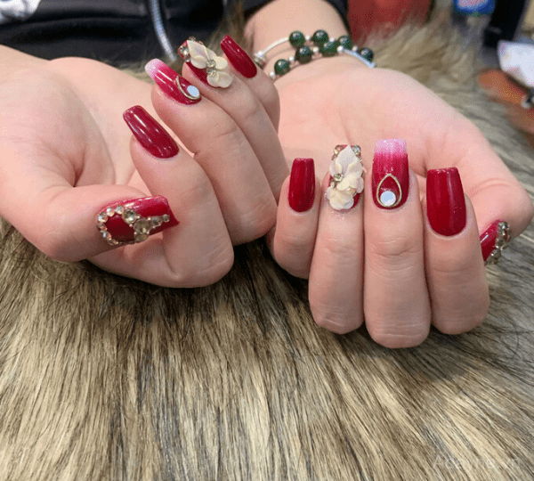15 mẫu móng tay nail đính đá đẹp cho nàng dự tiệc  Kênh Thông Tin  Thegioideppluscom