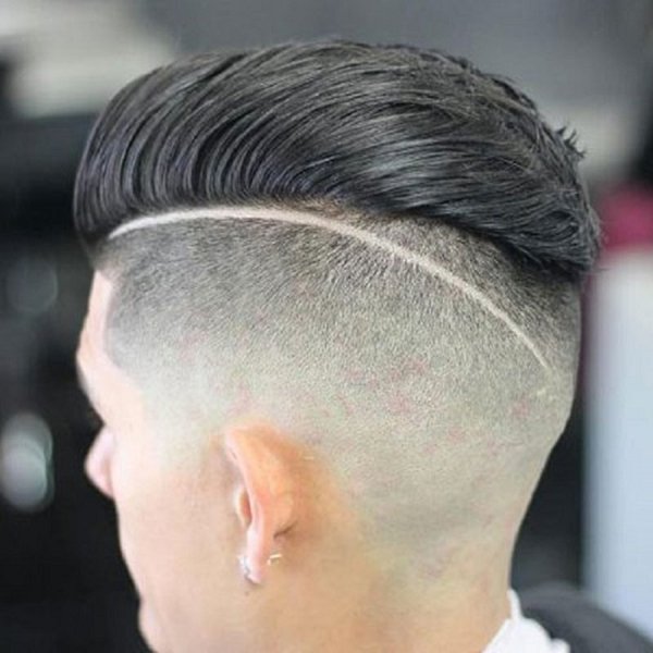 Kiểu kẻ vạch tóc nam - Barber Shop Vũ Trí - Tin Tức
