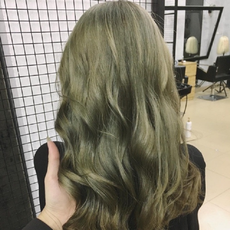 Top 10 kiểu tóc màu xanh rêu “Hot trent” được chị em ưa chuộng nhất năm 2020 - My Blog