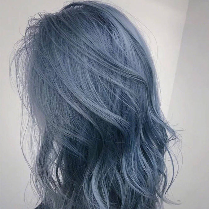 Những màu tóc xanh khói xinh xịn 'hết phần thiên hạ'